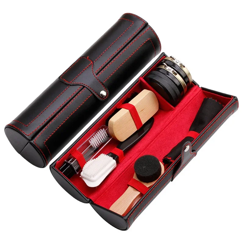 Sneaker Care Kit - ชุดดูแลรองเท้ามืออาชีพ แปรงขัดรองเท้าหนังขัดเงาอย่างรวดเร็ว ชุดทำความสะอาด ให้เครื่องมือสะอาดเงางามสำหรับรองเท้าบู๊ทรองเท้าผ้าใบ