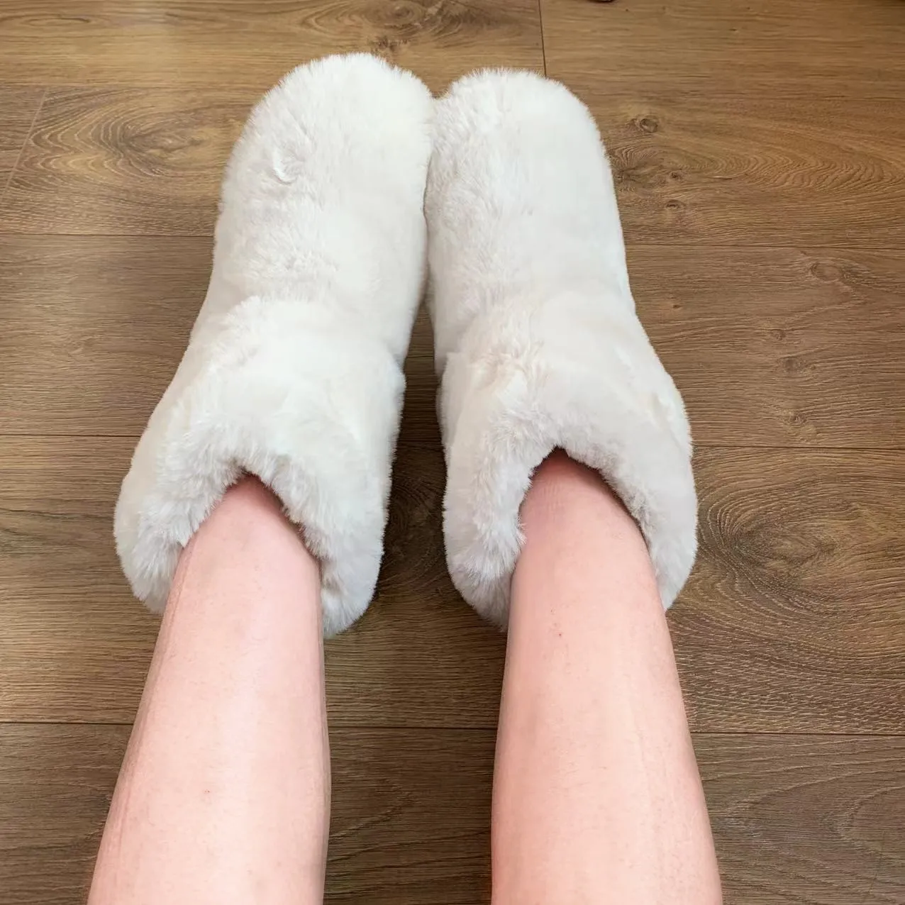 Sneaker Care Set - House Fluffy รองเท้าแตะสตรีฤดูหนาวผู้ชายชาย Warm Plush ในร่มแบน