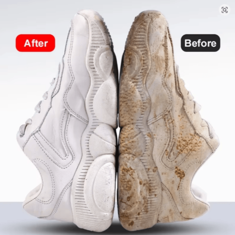 ผ้าเช็ดทำความสะอาดรองเท้าแบบใช - White Sneaker Care Kit บทวิจารณ์และราคา