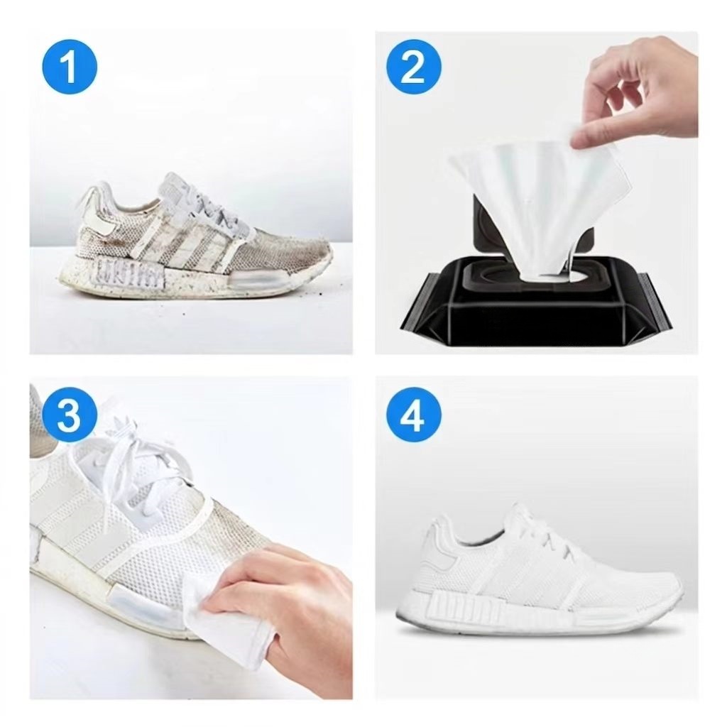 ผ้าเช็ดทำความสะอาดรองเท้าแบบใช - Sneaker Care บทวิจารณ์และราคา