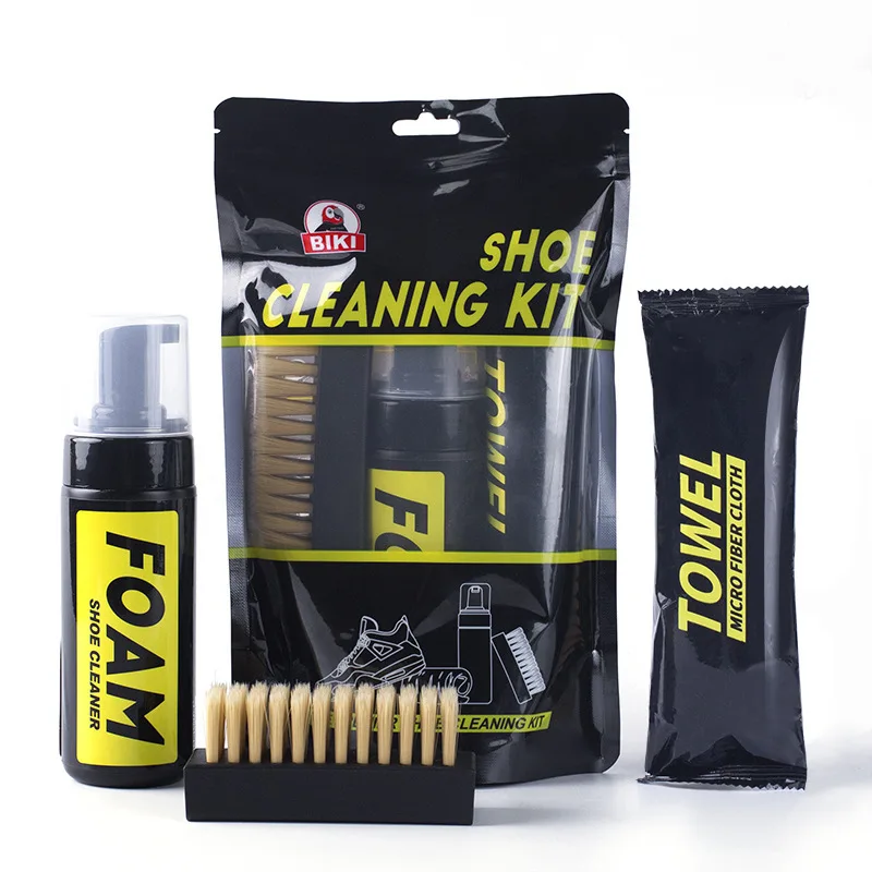 โฟมกันน้ํารองเท้าผ้าใบทําความส - White Sneaker Care Kit บทวิจารณ์และราคา