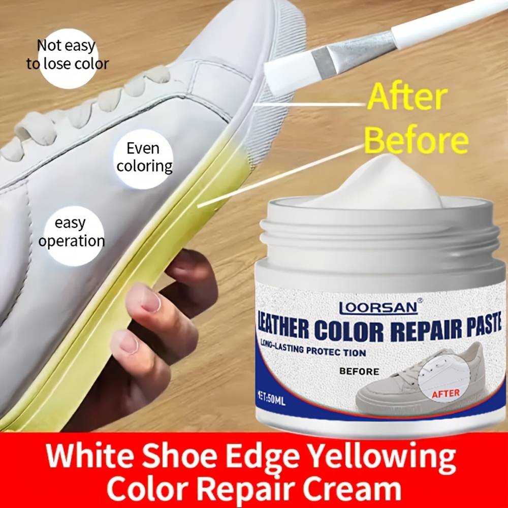 ชุดซ่อมหนังสีขาว - ซ่อมแซมง่าย - Sneaker Care Spray บทวิจารณ์และราคา