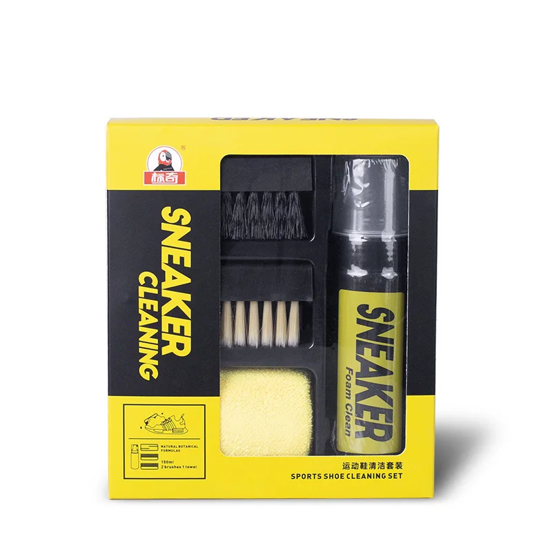 ชุดทําความสะอาดรองเท้าผ้าใบโฟม - White Sneaker Care Kit บทวิจารณ์และราคา