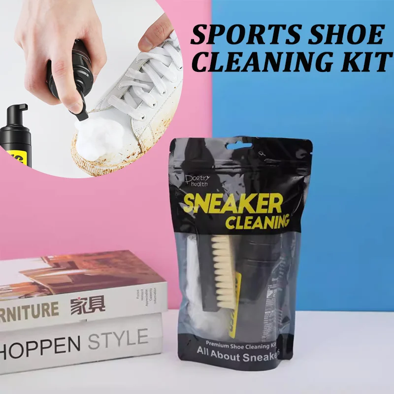 ชุดทำความสะอาดรองเท้าผ้าใบ ชุด - White Sneaker Care Kit บทวิจารณ์และราคา