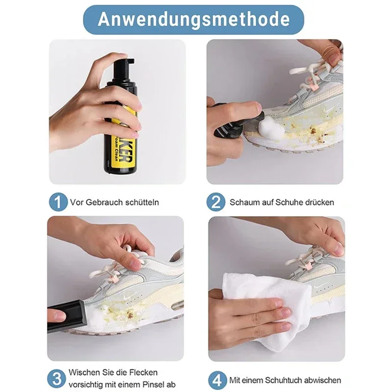 ชุดทำความสะอาดรองเท้าผ้าใบ ชุด - White Sneaker Care Kit บทวิจารณ์และราคา
